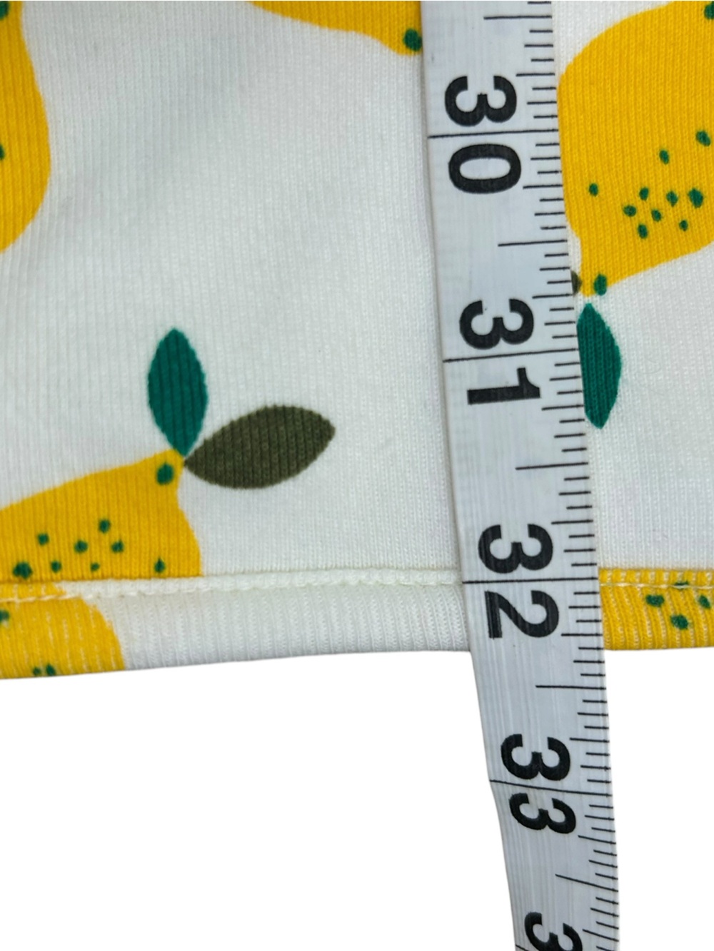 HANNA ANDERSSON Sleeveless Organic Cotton Lemon Print Sleep Sack Size L 18-24M - Picture 14 of 14